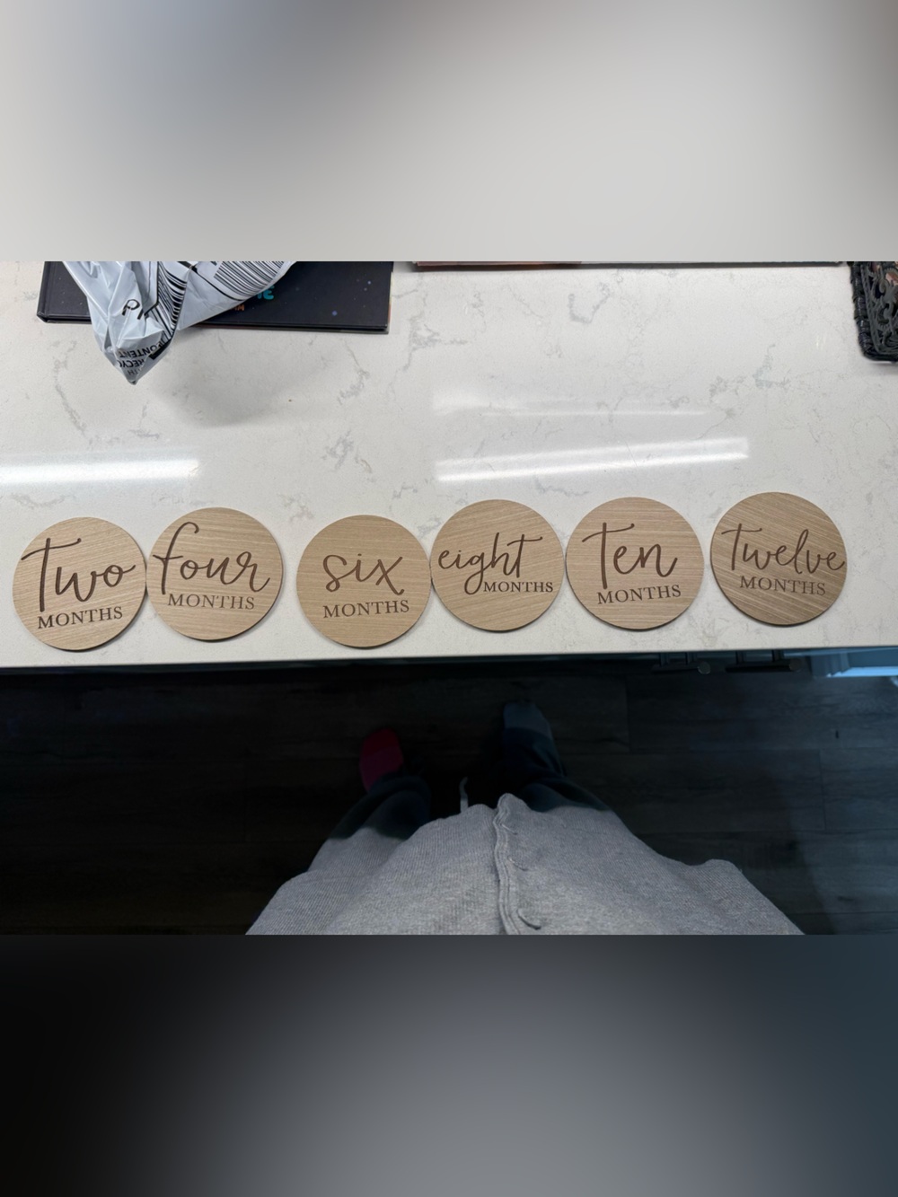 Growth month markers for baby :)